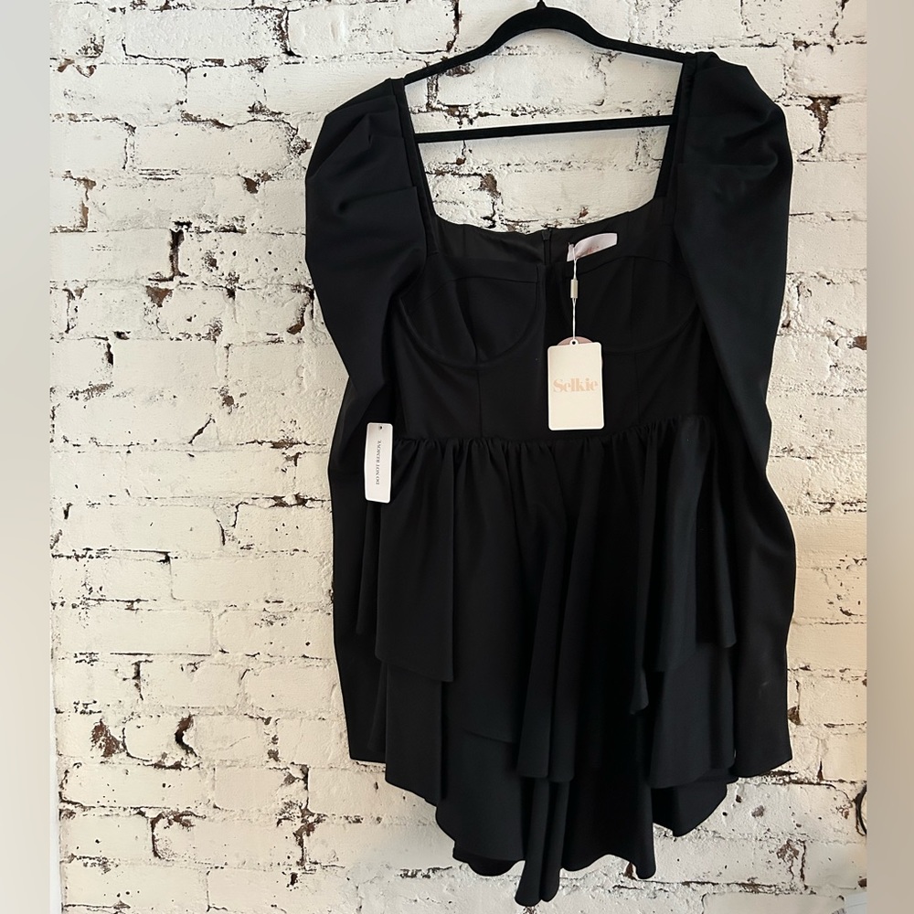 Black Selkie Boleyn dress. Size XL